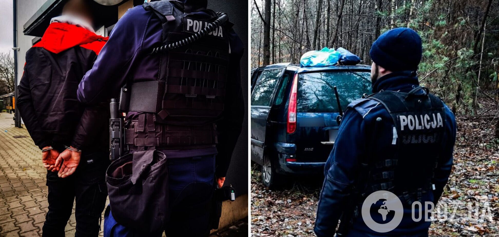 В Польше задержали украинцев, которые хотели переправить мигрантов через границу. Фото