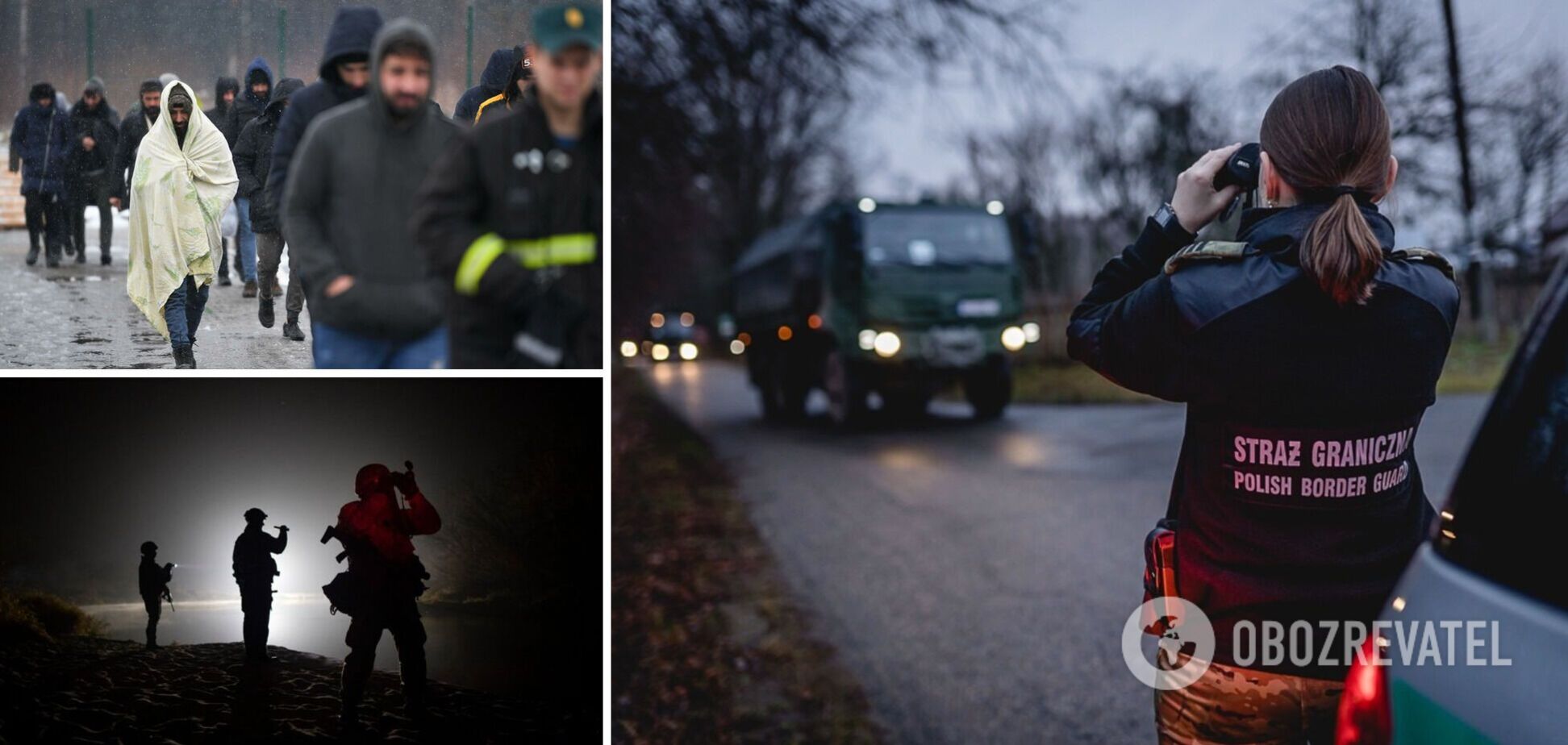 Мигранты снова попытались прорваться из Беларуси в Польшу: пограничники раскрыли подробности