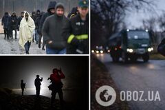 Десятки мигрантов пытались прорваться из Беларуси в Польшу, пострадал пограничник