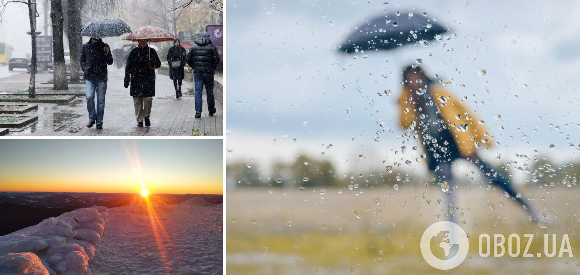 Прогноз погоды в Украине