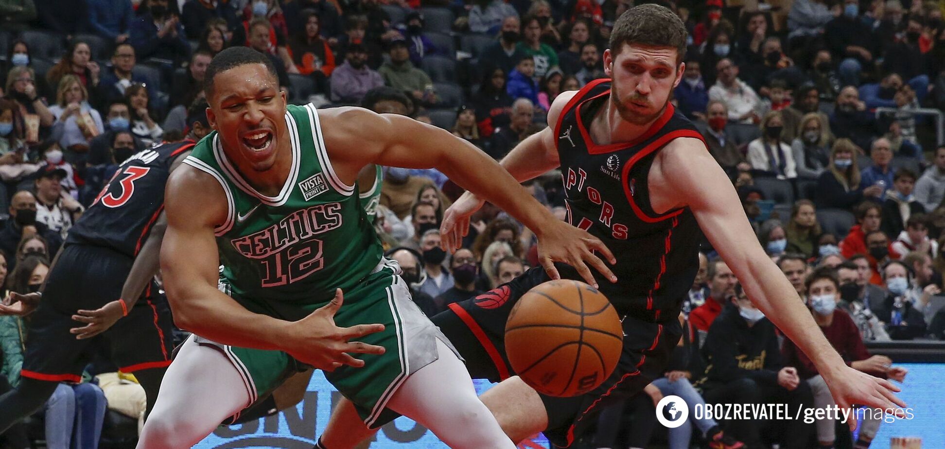 Михайлюк провел рекордное время в сезоне НБА в матче 'Торонто' с 'Бостоном'