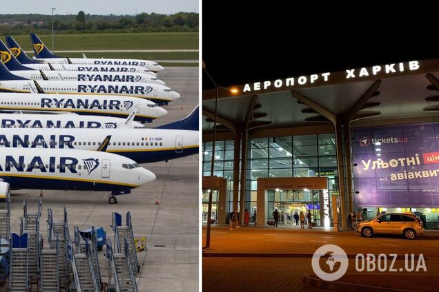 Ryanair відновлює рейси через Харків