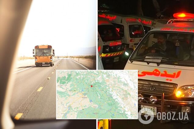 У Пакистані пасажирський автобус упав в ущелину, загинуло понад 20 людей