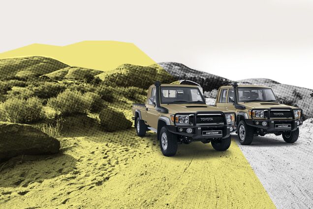 Toyota представила 'юбилейный' пикап Land Cruiser 70 Series
