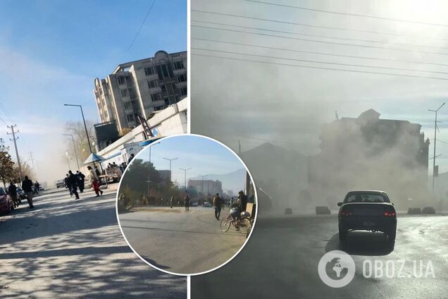 У Кабулі пролунав сильний вибух, є постраждалі. Фото і відео