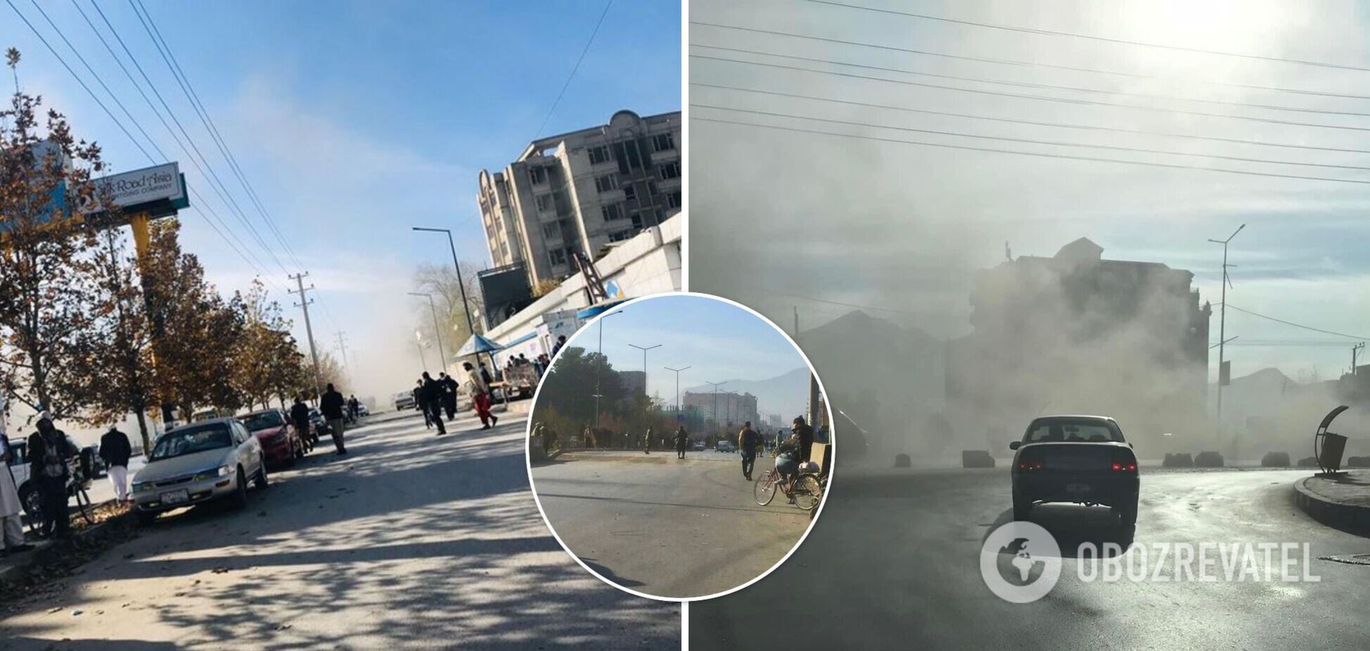 В Кабуле прогремел мощный взрыв, есть пострадавшие. Фото и видео