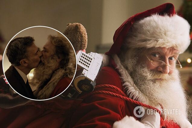 Санта цілується із 50-річним чоловіком: норвезьку рекламу розкритикували у соцмережах. Відео