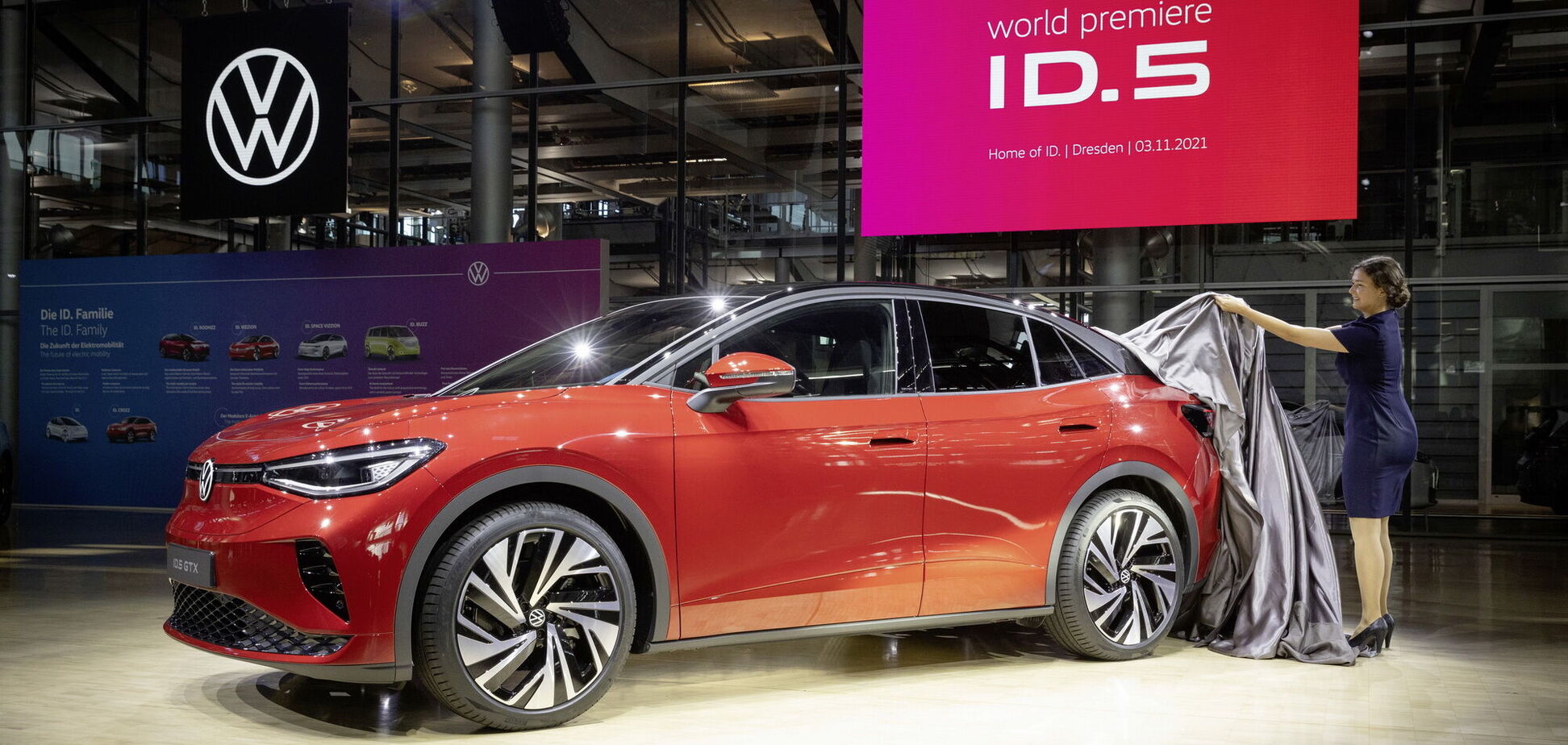 Volkswagen презентував купеподібний електрокрос ID.5