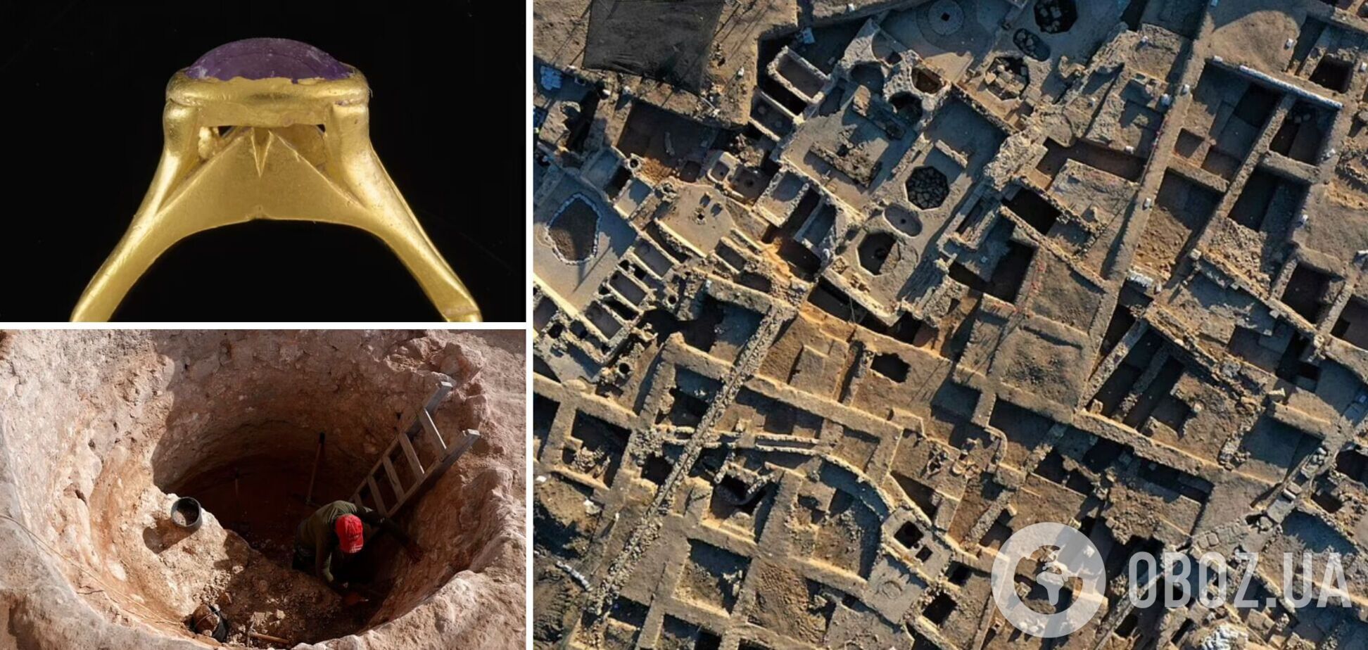 Археологи обнаружили в Израиле кольцо, которому 1400 лет: его использовали для защиты от похмелья. Фото