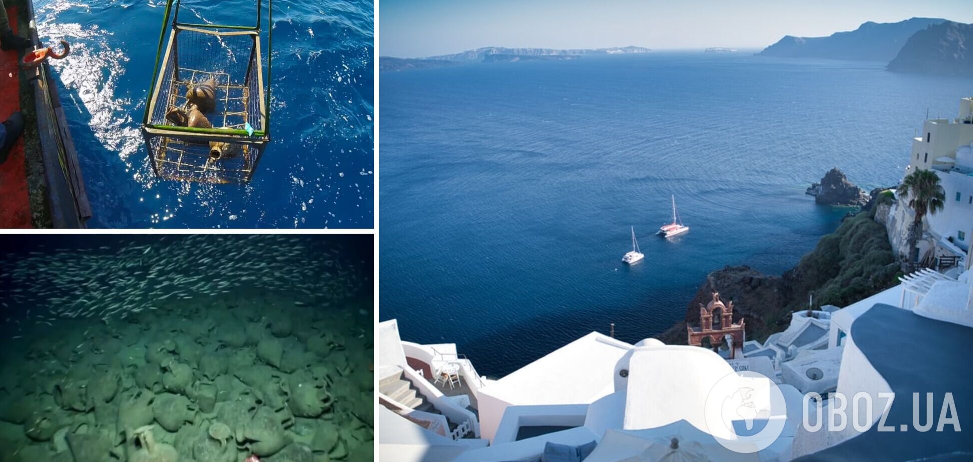 В Эгейском море обнаружили обломки корабля, которому 2500 лет. Фото и видео
