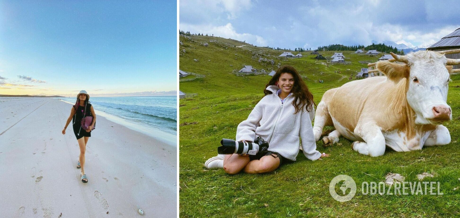 Телеведущая Мишель Андраде