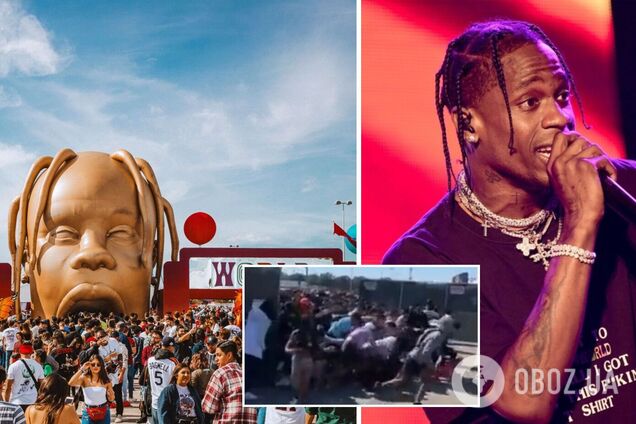 У США під час виступу відомого репера загинуло 8 людей, сотні постраждали. Відео