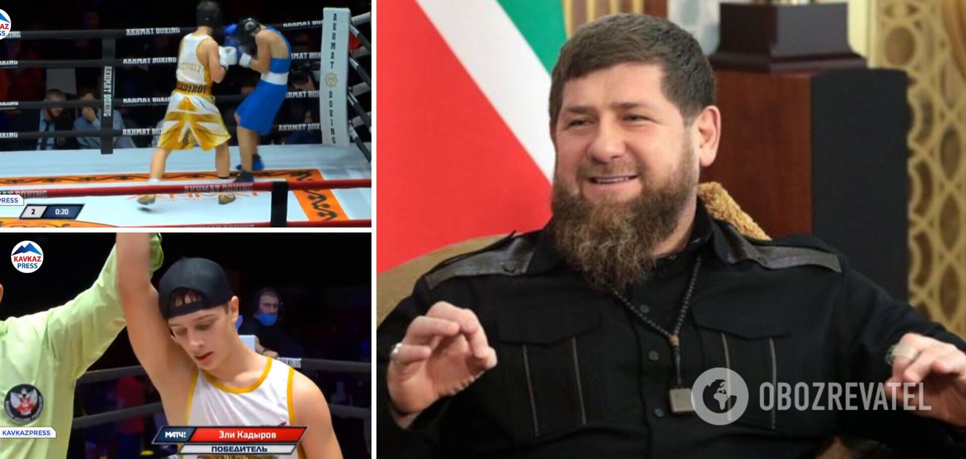 Сын Кадырова победил на турнире в Грозном