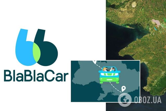 BlaBlaCar попал в скандал из-за рекламы с картой Украины без Крыма: в сети потребовали объяснений