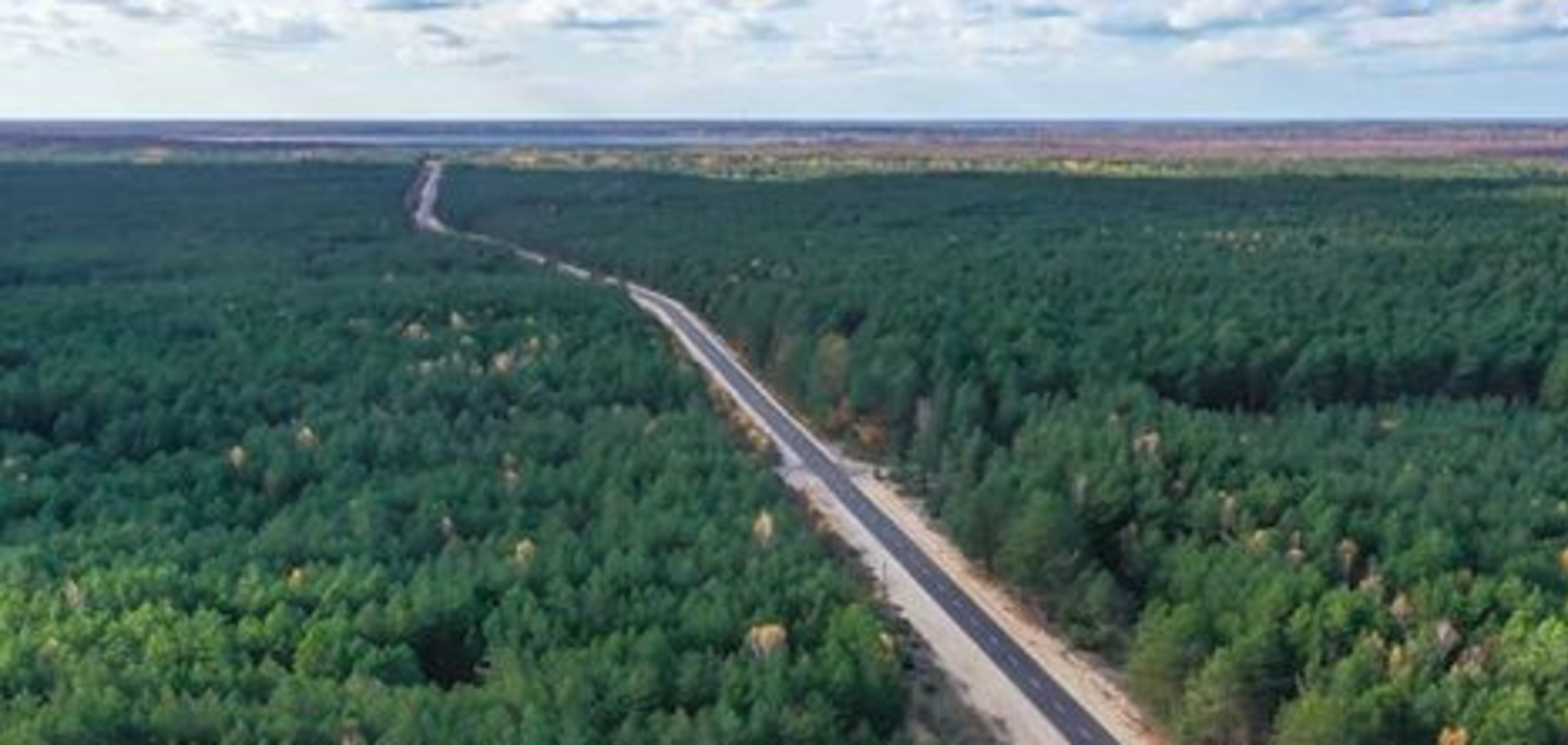 В Шацком природном парке завершилась 'Большая стройка' еще одной дороги – вдоль озера Люцимер