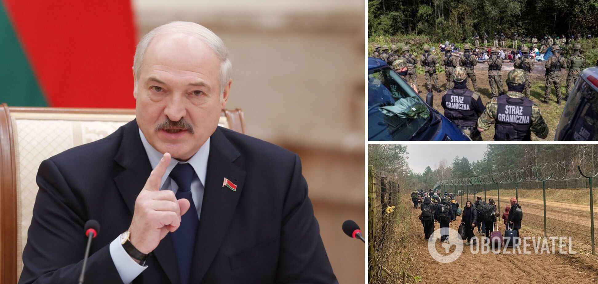 'Міграційна війна' Лукашенка: на кордоні Білорусі з Польщею розгортається трагедія
