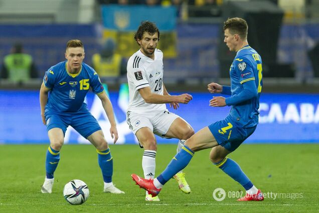 Босния и Герцеговина – Украина: букмекеры назвали фаворита матча отбора ЧМ-2022