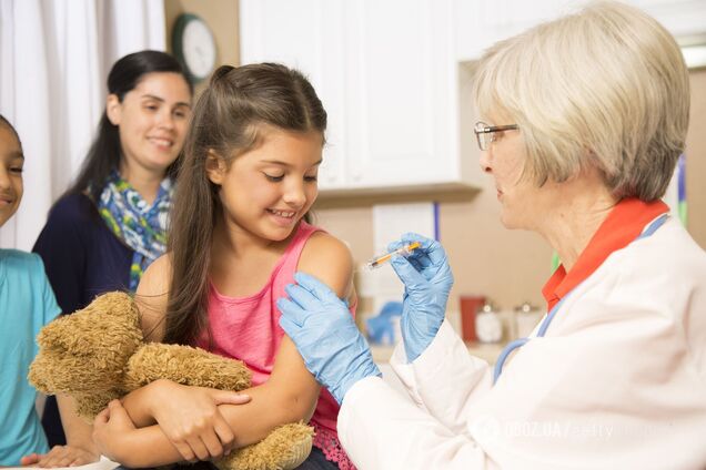 Детей будут вакцинировать только с разрешения родителей