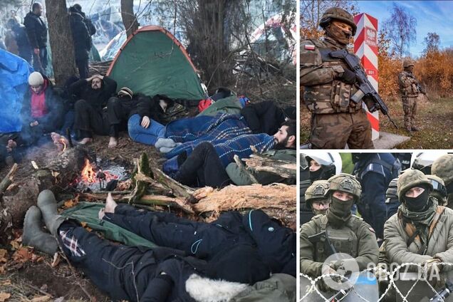 До охорони ділянки залучено кілька тисяч співробітників польських спецслужб