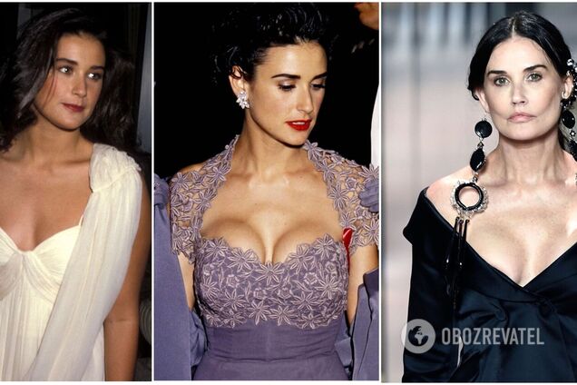 Деми Мур сделала десятки пластических операций