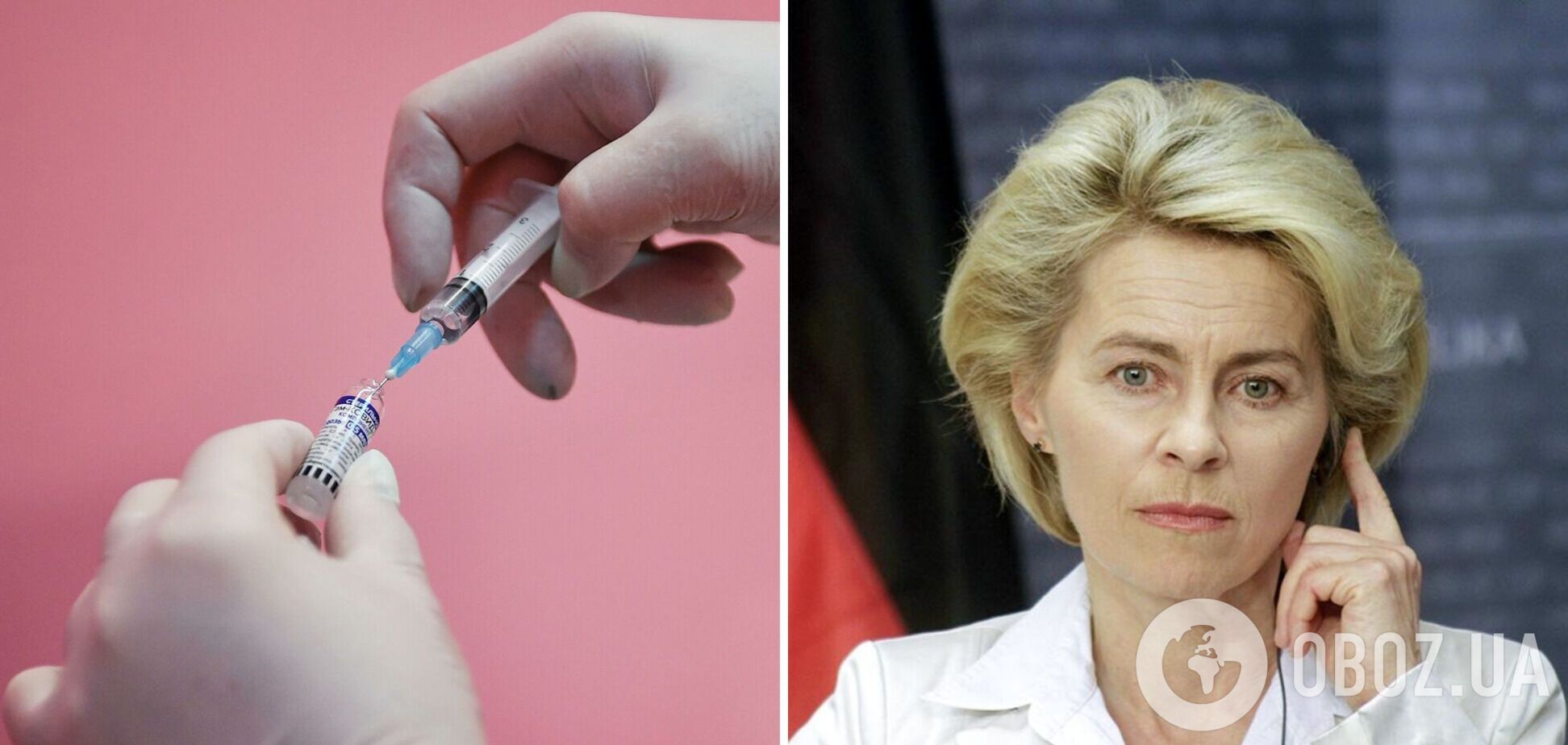 Глава Єврокомісії запропонувала розпочати дебати про обов'язкову COVID-вакцинацію
