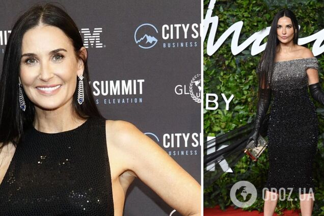'Переборщила': 59-річну Демі Мур звинуватили у надмірній пластиці. Фото