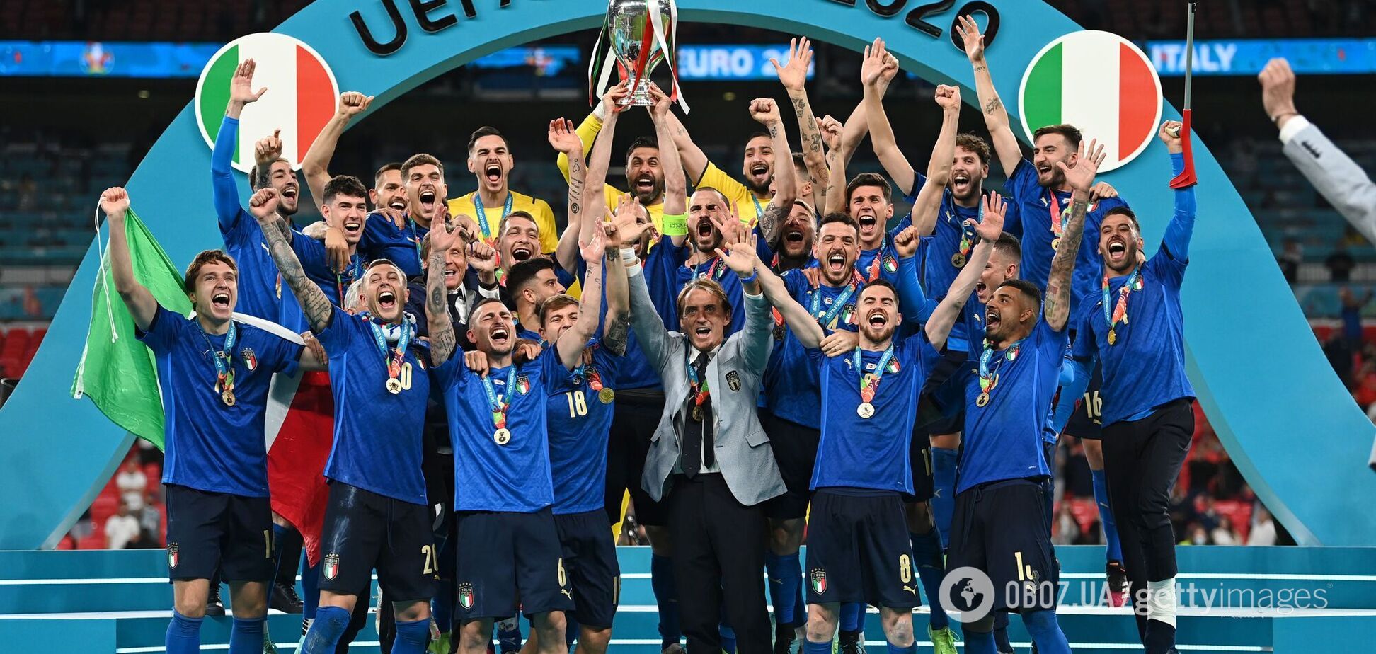 Сборная Италии по футболу хочет сыграть с Украиной. Конкурент – Россия