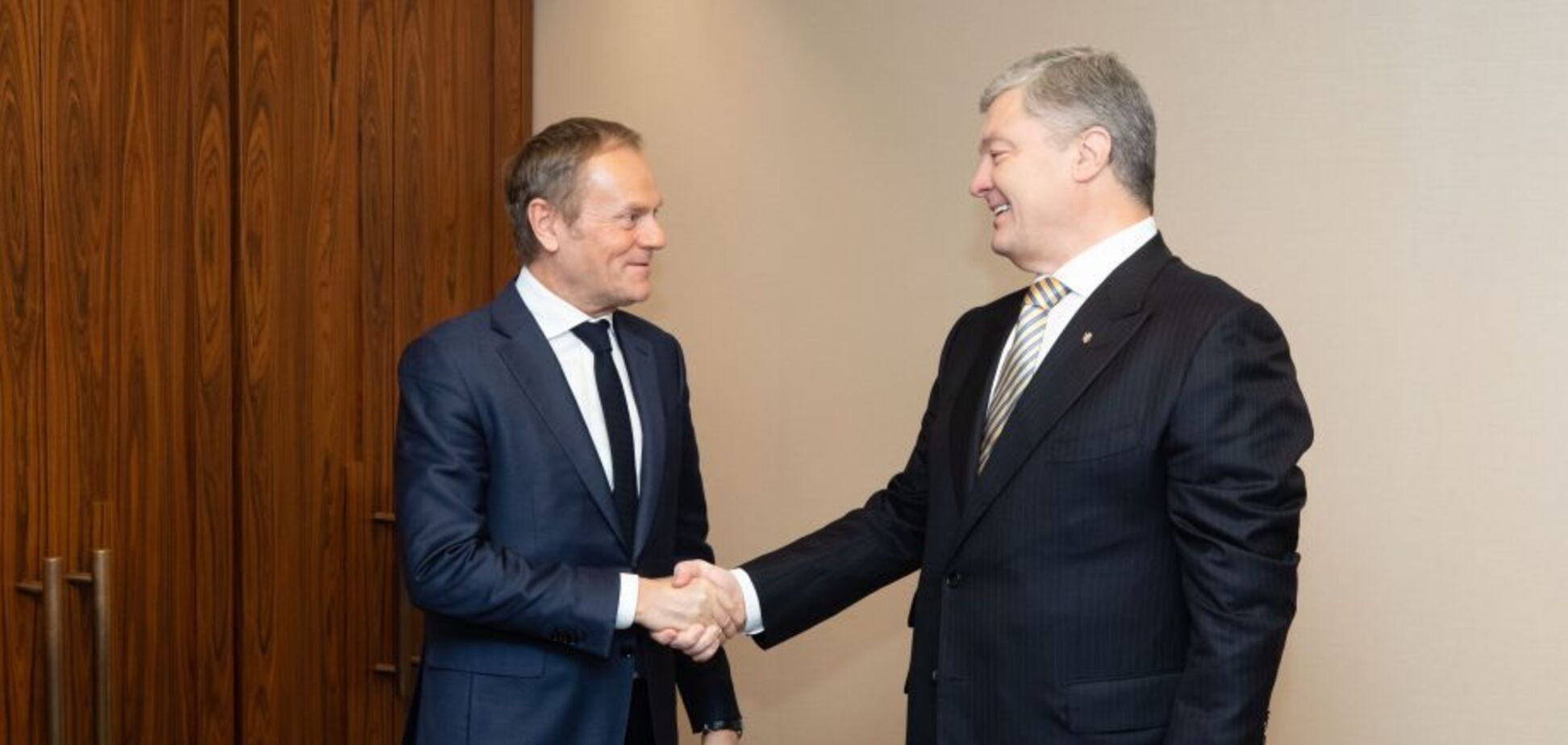 Петро Порошенко зустрівся із президентом ЄНП Дональдом Туском