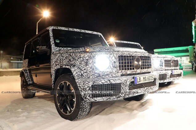 Mercedes-Benz G-Class готовится к рестайлингу