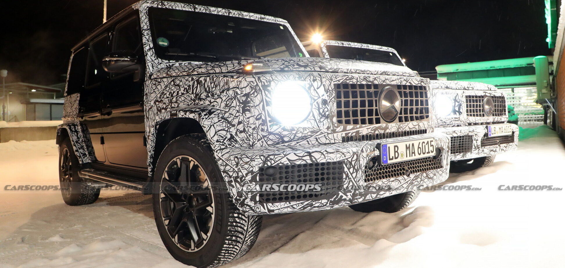 Mercedes-Benz G-Class готовится к рестайлингу