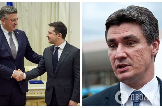 Зеленський відповів президенту Хорватії після візиту прем'єра до України: це не шарлатанство