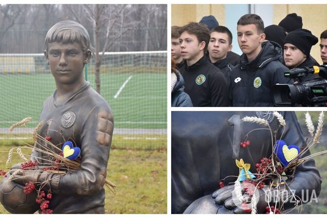 В Краматорске установили памятник убитому оккупантами 16-летнему Степану Чубенко. Фото