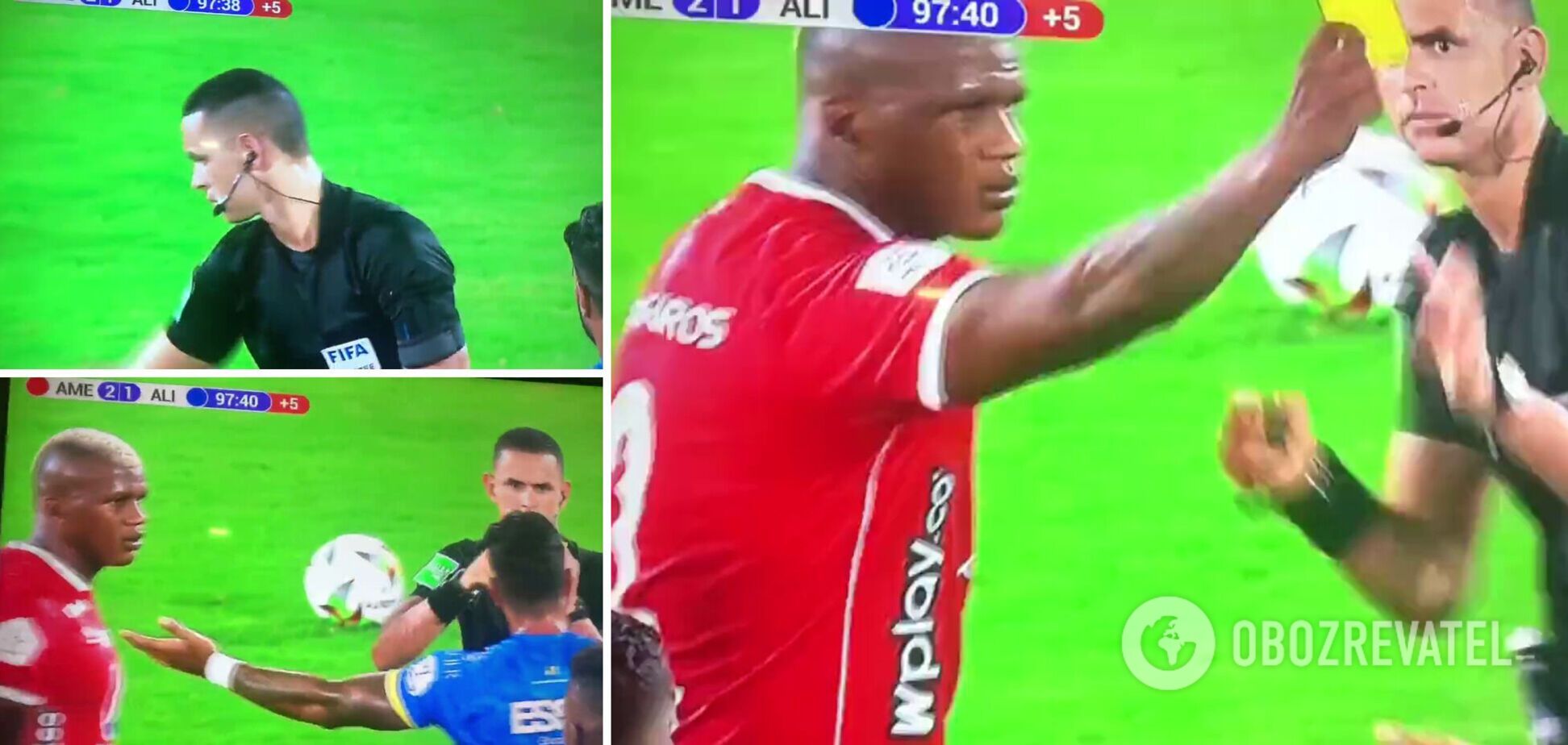 Курьезный момент случился в матче