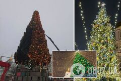 Новогодняя елка в Киеве 2022