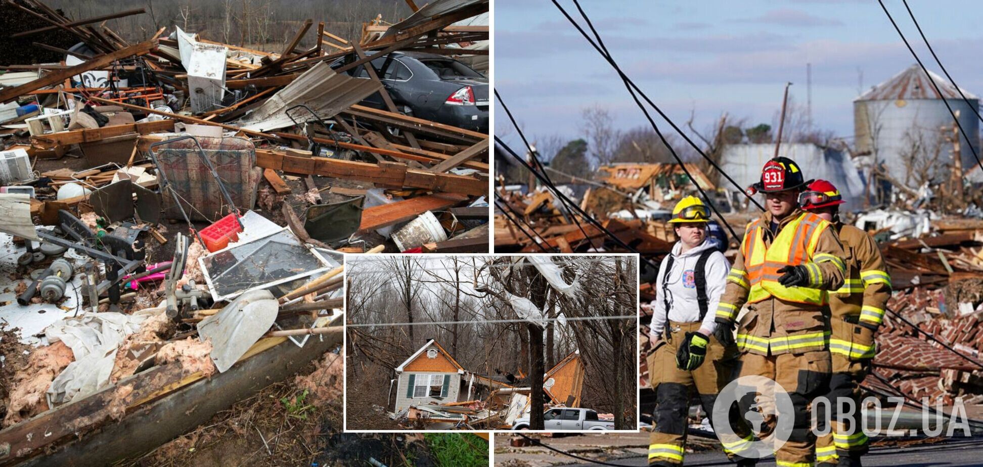 Разрушенные здания, десятки погибших и паника: в США пронесся один из самых смертоносных торнадо. Фоторепортаж