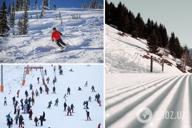 В столице есть места, где можно покататься на лыжах