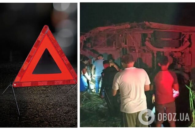 В Эквадоре автобус слетел с трассы и перевернулся: погибли 18 человек, 25 получили травмы. Фото