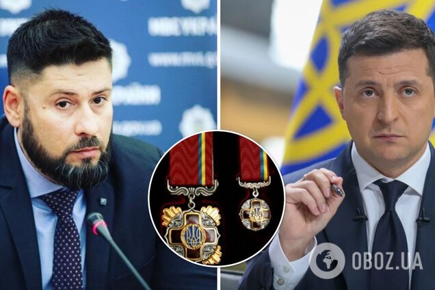 Зеленский в 2020-м наградил Гогилашвили орденом "За заслуги", сейчас же потребовал уволить чиновника