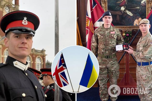 Українець став найкращим іноземним студентом британської Королівської військової академії. Фото