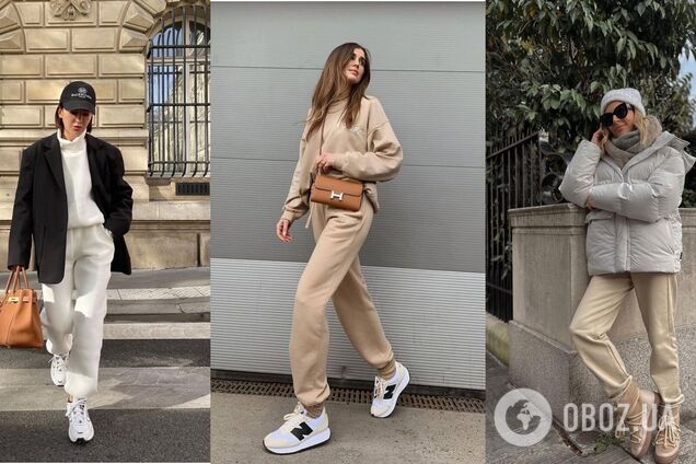 Что такое джоггеры и как их носить зимой 2021/2022, чтобы выглядеть классно. Фото