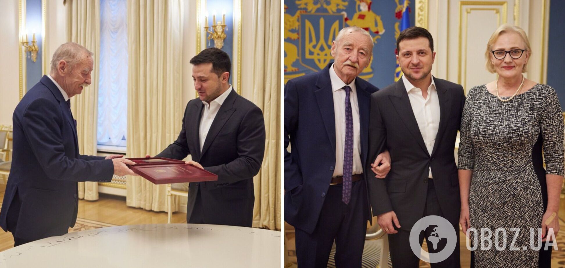 Зеленський вручив орден Держави Герою України композитору Покладу. Фото