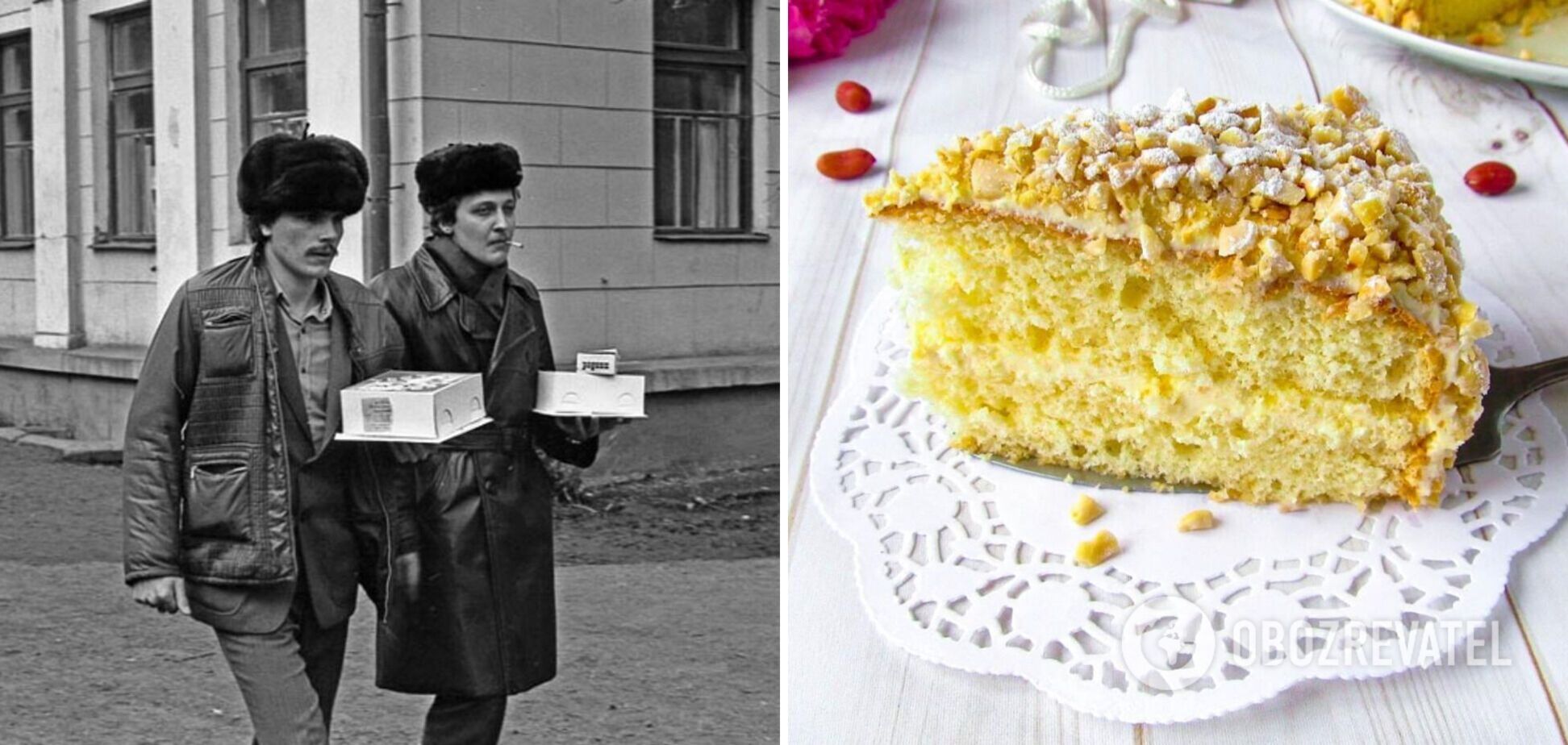 Торт родом из СССР 'Подарочный': почему бисквит в те времена получался идеальным