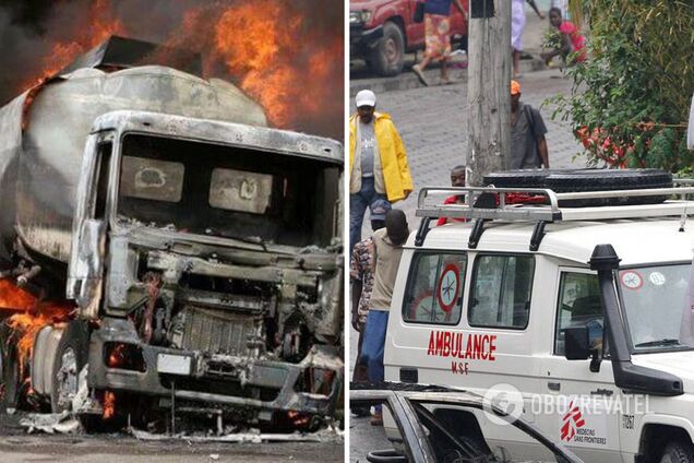 Количество погибших из-за взрыва бензовоза на Гаити возросло до 90 человек. Видео с места трагедии