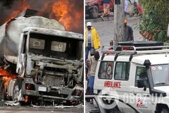 Количество погибших из-за взрыва бензовоза на Гаити возросло до 90 человек. Видео с места трагедии