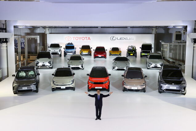 Toyota и Lexus представили сразу 16 новых электромобилей