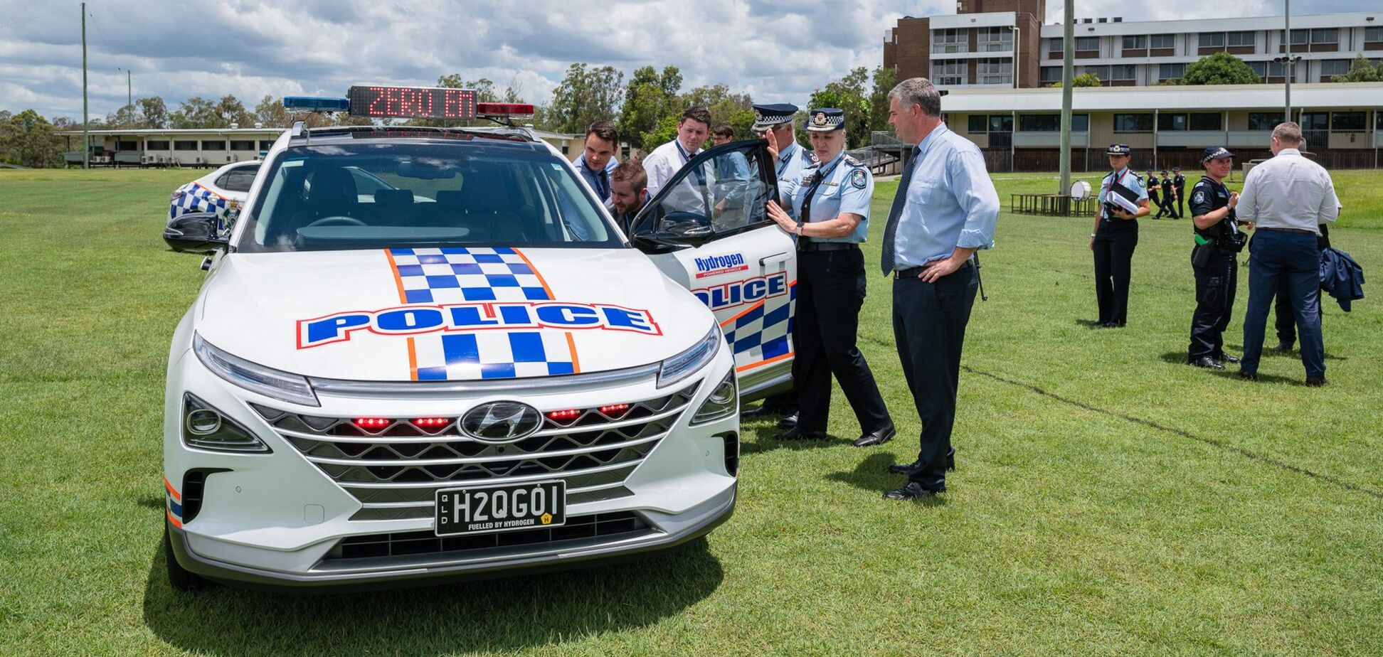 Водородный Hyundai Nexo заступил на службу в полиции