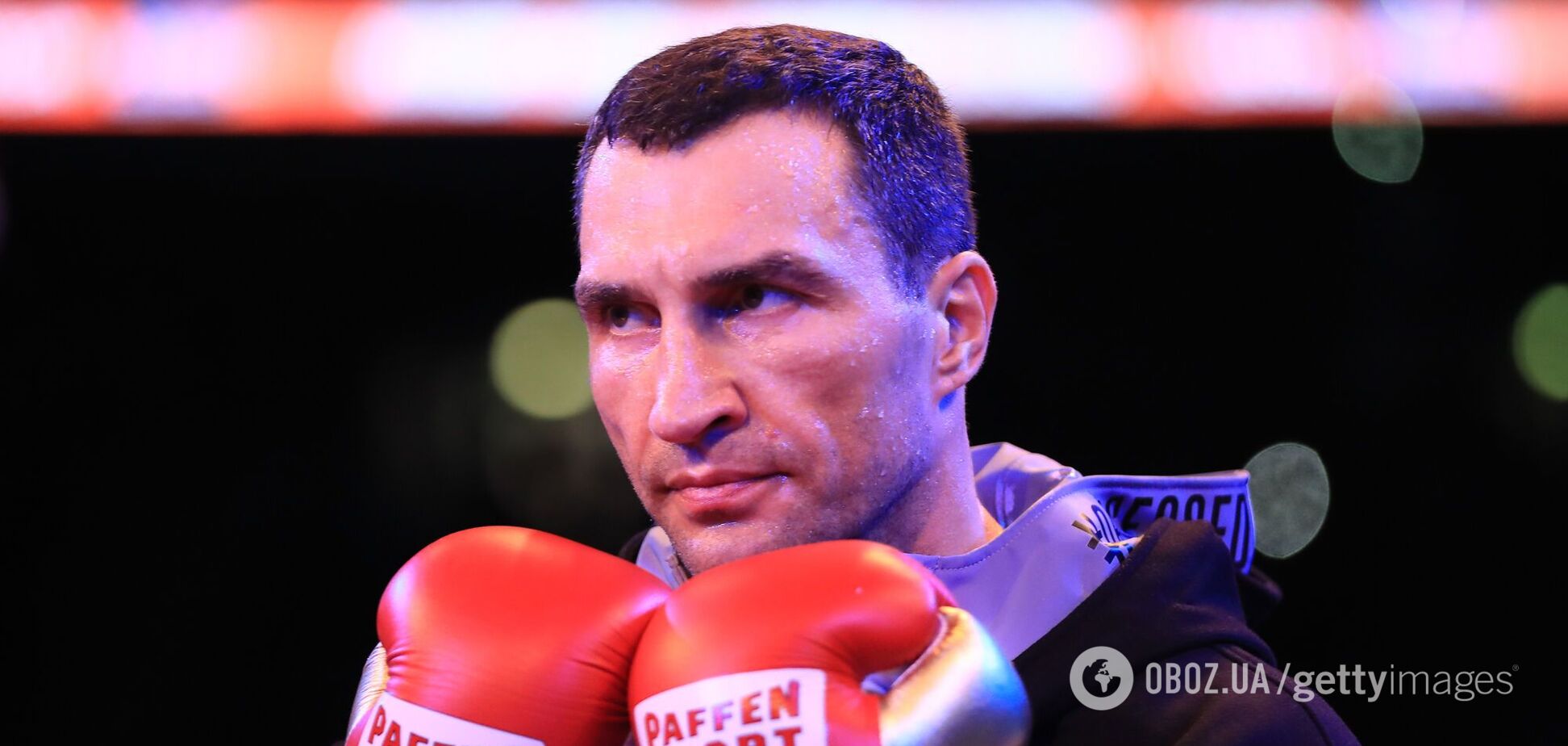 Владимир Кличко засветился в спарринге. Фотофакт