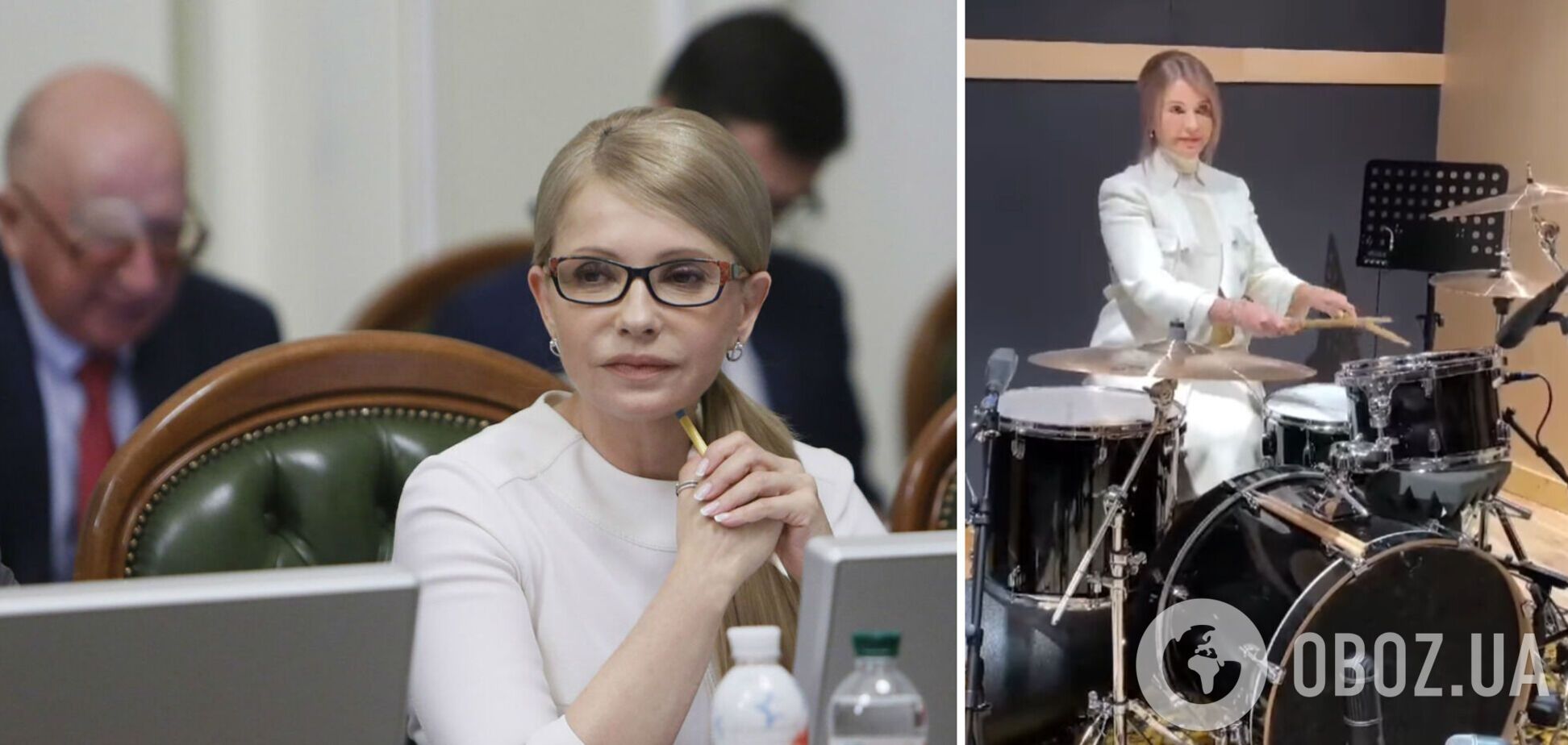 Тимошенко показала мастер-класс игры на барабанах: яркое видео