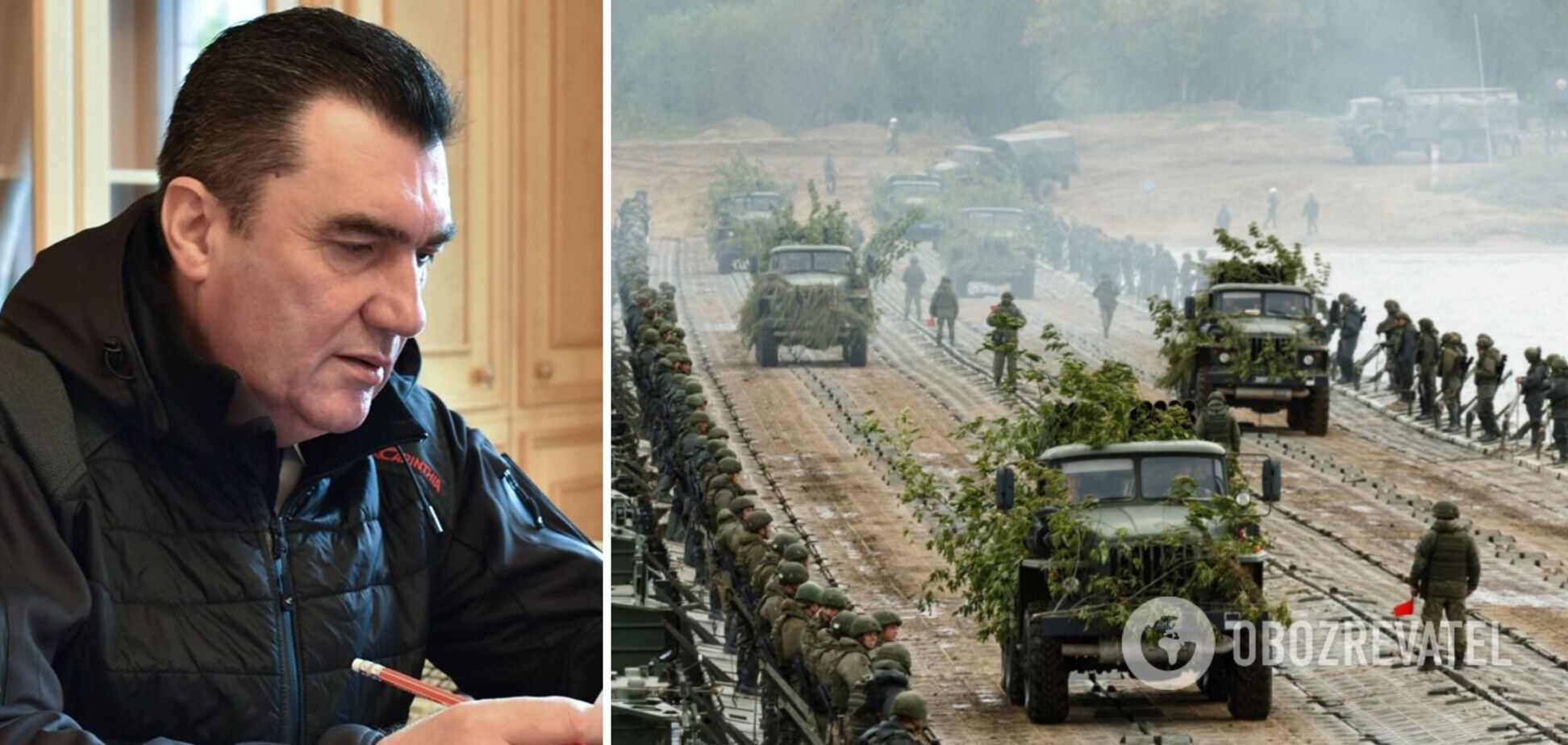 Данилов о войсках РФ у границ Украины: должны рассчитывать прежде всего на себя