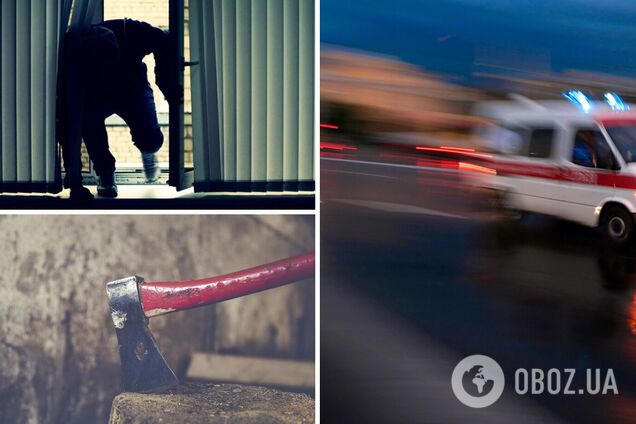 На Полтавщине мужчина с топором ворвался в дом и напал на женщину: пострадавшая попала в больницу